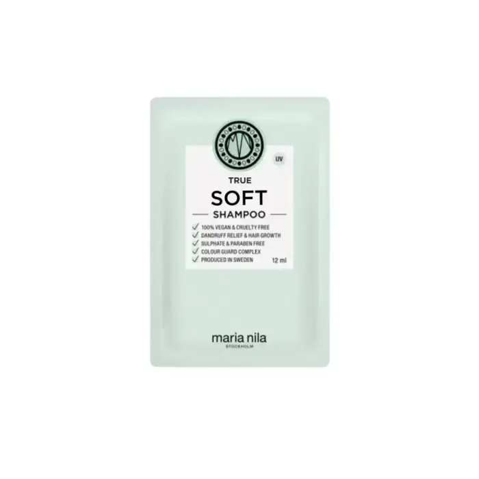 Maria Nila, True Soft, Vegan, Hair Shampoo, Dandruff Control, 12 ml