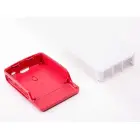 Raspberry Pi 4 Model B Official Case, Plastic, Red/White — Photo 2
