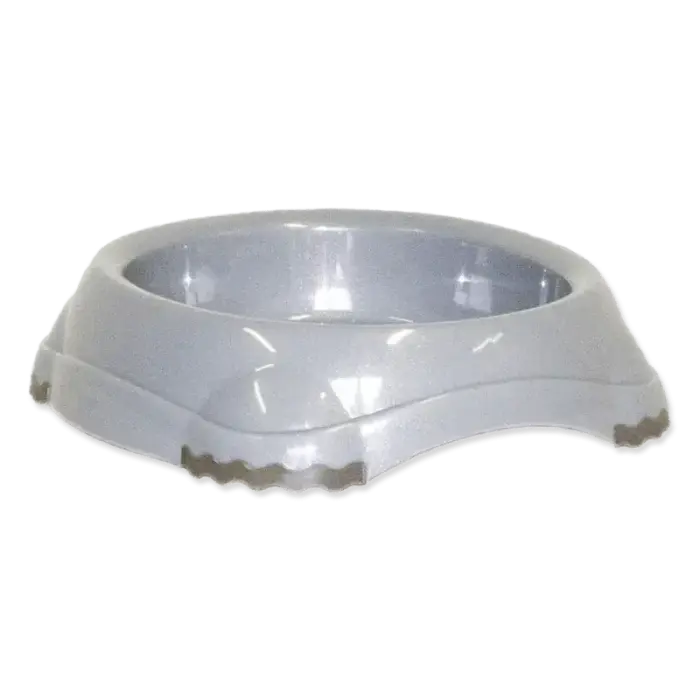 Bļoda dzīvniekiem, plastmasa : Placek Bowl Non slip, warm grey,15*13cm, 210ml
