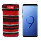 TelOne mobile phone sock with neck strap, stripes design 07 Photo