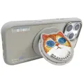 Nimmy Glasses Cool Cat чехол для телефона для iPhone 16 Pro Max серый с MagSafe Фото num