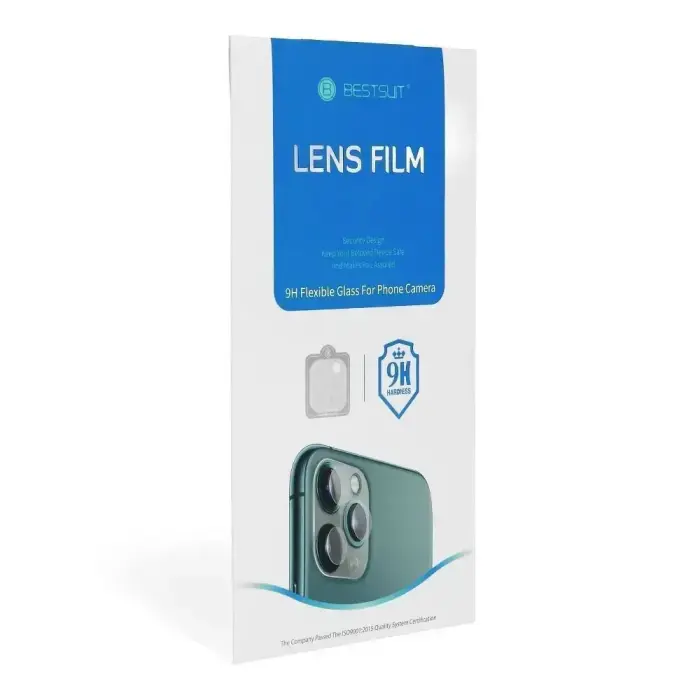 Bestsuit Flexible Hybrid Glass camera lens protector for iPhone 17