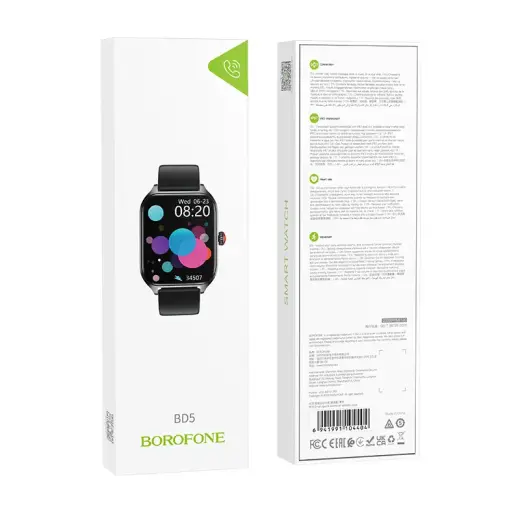 Borofone Smartwatch BD5 black Фото num
