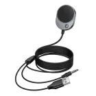 Wireless car receiver Hoco AUX Bluetooth with cable Jack 3,5 mm E150 metal gray Foto 5
