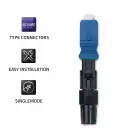 Qoltec SC/UPC fiber optic fast connector | Singlemode | 3.0mm — Foto 4