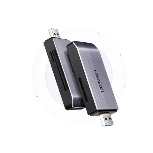 Ugreen USB 3.0 SD | micro SD karšu lasītājs pelēks (50541) Foto 8