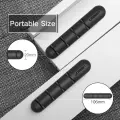 Ugreen 2x self-adhesive 4 cables organizer black (30762) Photo