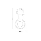 Mobile Origin AirTag KeyChain, purple — Foto 5