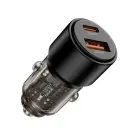 Tech-Protect CC03 95W 2-Port USB-A | USB-C Car Charger - Black Foto 2