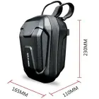 WILDMAN traveling bag for scooter waterproof 2,5L WILDMAN TS9 black Photo