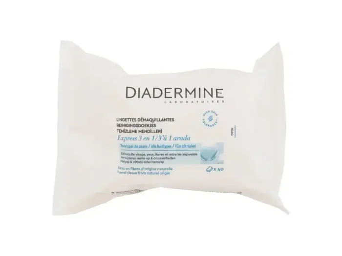 Diadermine Express Fresh 3-In-1 Cleansing Wipes Cleansing Wipes 40 pc