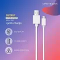 Setty cable USB - microUSB провод для передачи данных и зарядки | USB-A на Micro USB | 10W | 1м | белый Фото num
