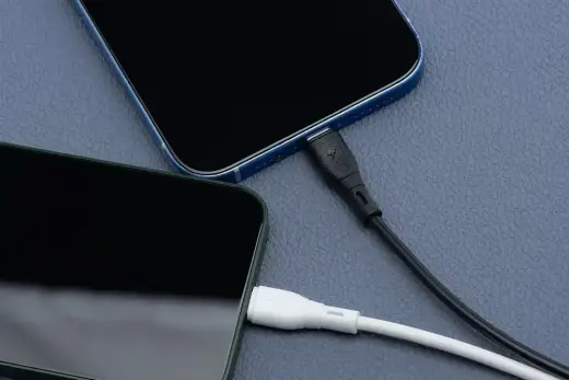 Cable USB C do Lightning Blue Star 2,4A 27W ECO 1 m PJ72-18-3 white Photo