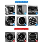 Rock Magnetic gravity car holder EDZ-03 induction to air vent black Photo