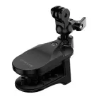 PULUZ helmet mount for sports cameras (DJI Action, GoPro Hero)(black) Foto 1