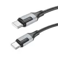 Borofone Cable BX101 Creator - Type C to Type C - 60W 3A 1 metre black Фото num