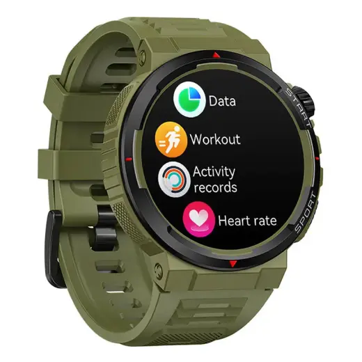 Zeblaze Ares 3 Plus Smartwatch (Green) Photo