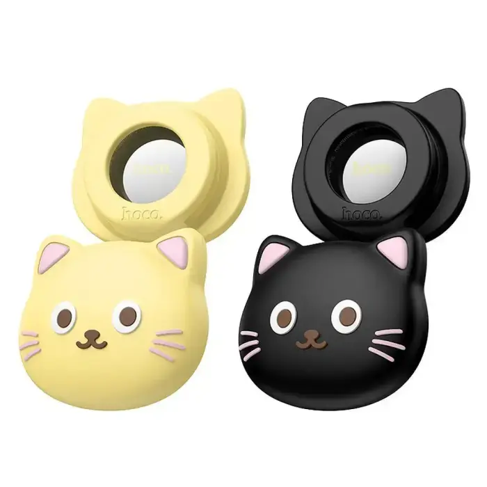 Locator compatible with Apple Find My Hoco Cat shape E91D beige Foto 3
