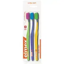 Elmex Ultra Soft Toothbrush 3 pieces
