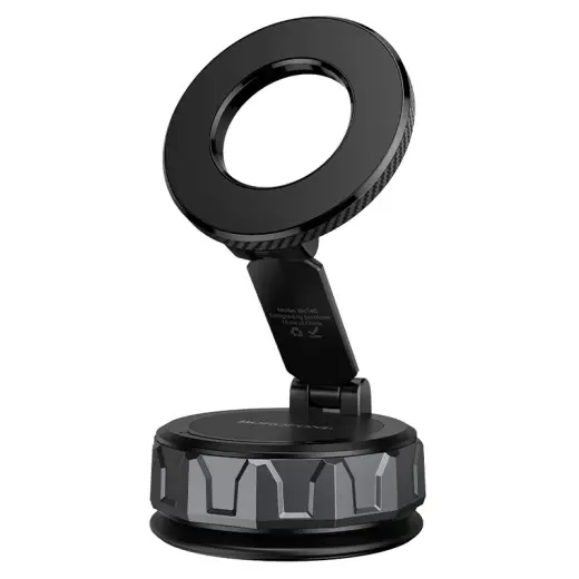 Borofone Car holder BH140 Gloria vacuum, magnetic to windshield black