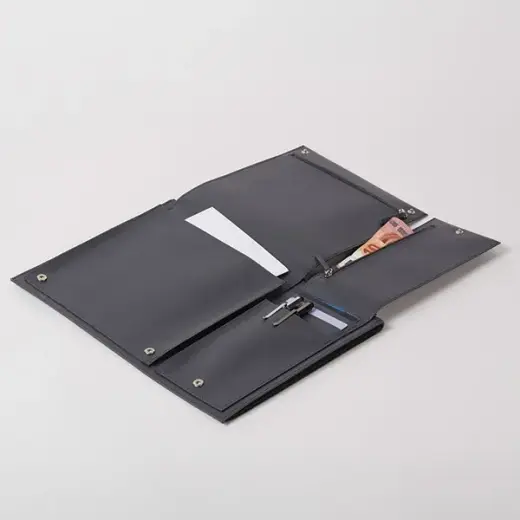 Lexon Flat 14" Laptop Bag dark blue LN2503B Photo