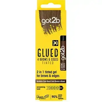 Schwarzkopf Professional got2b Glued Tinted Gel - Tónovaný gel na obočí a vlasy 16ml