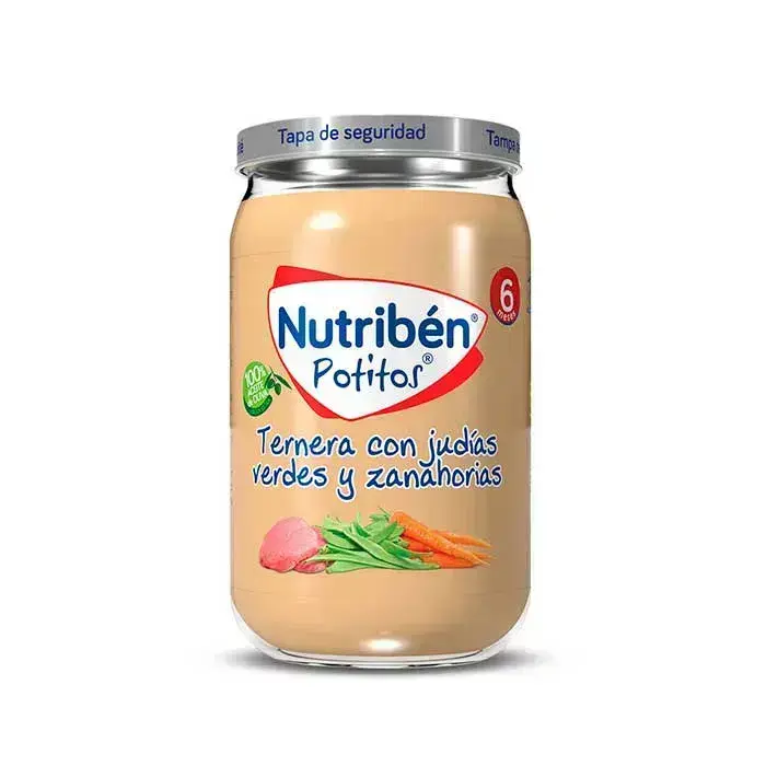 Nutribén Beef with Green Beans and Carrot 235g