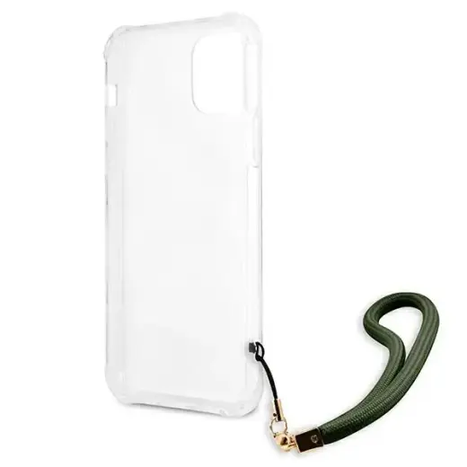 Guess GUHCP12LKSARKA iPhone 12 Pro Max 6,7" zielony|khaki hardcase Camo Collection Фото num