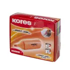 Teksta marķieris KORES BRIGHT LINER oranžs Foto 4