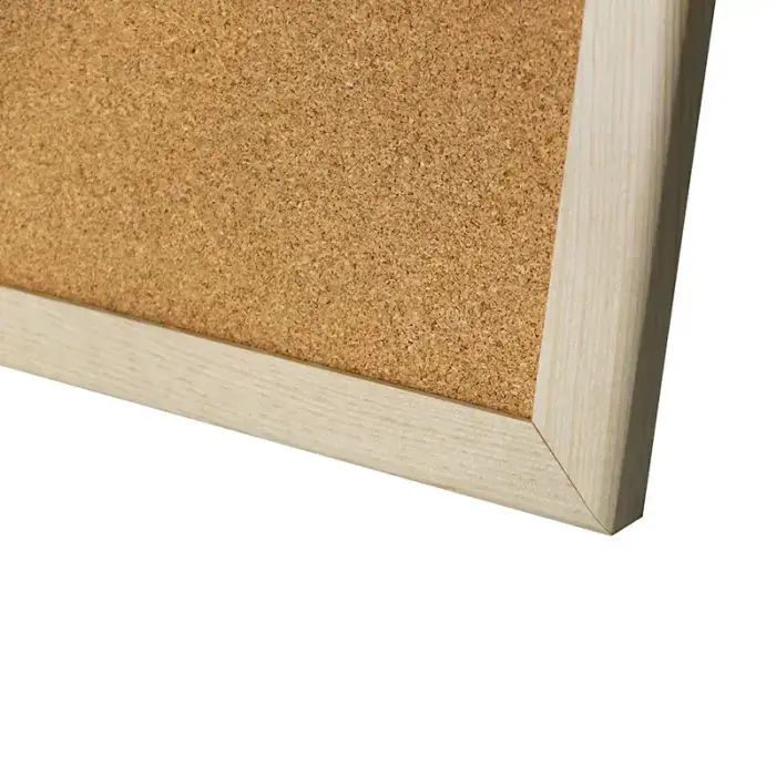 Korķa tāfele MEMOBE, 60 x 50 cm, koka rāmis Foto 2