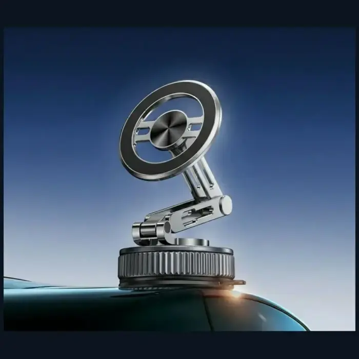 Universal phone holder USAMS ZJ087 magnetic for car, home, office black Photo