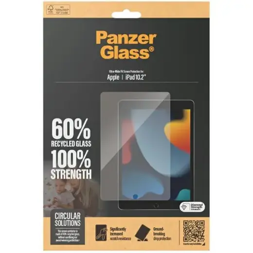 PanzerGlass Ultra-Wide Fit Apple iPad 10.2" Screen Protection 2841 Фото num