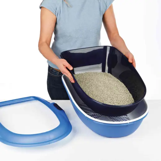 Kaķu tualete - Trixie Berto cat litter tray, with separating system, 39 × 22 × 59 cm Foto 3