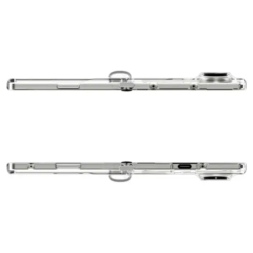 SPIGEN ULTRA HYBRID PRO MAG MAGSAFE GALAXY Z FOLD 7 CLEAR|WHITE Foto 7