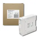 Qoltec DIN rail power supply | 10W | 24V | 0.42A | White | Slim Foto 1