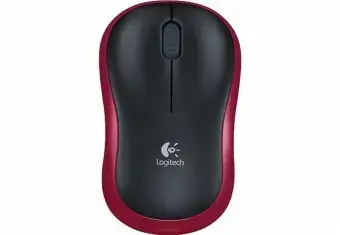 Беспроводная мышь Logitech M185 красный Фото num