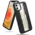 Ringke Fusion X Design durable PC Case with TPU Bumper for iPhone 12 mini black (Routine) (XDAP0020) Photo