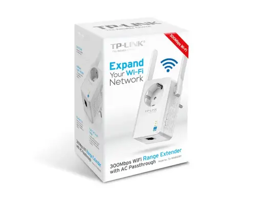 TP-Link TL-WA860RE | WiFi Range extender | N300, 1x RJ45 100Mb|s, with wall plug Photo