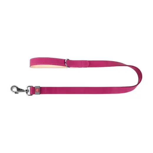 WAUDOG natural leather dog leash 20 mm wide, 122 cm long pink Foto 2