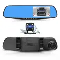 Car Dash Cam DVR-01 Mirror 5,0 inches + rear camera Foto 2