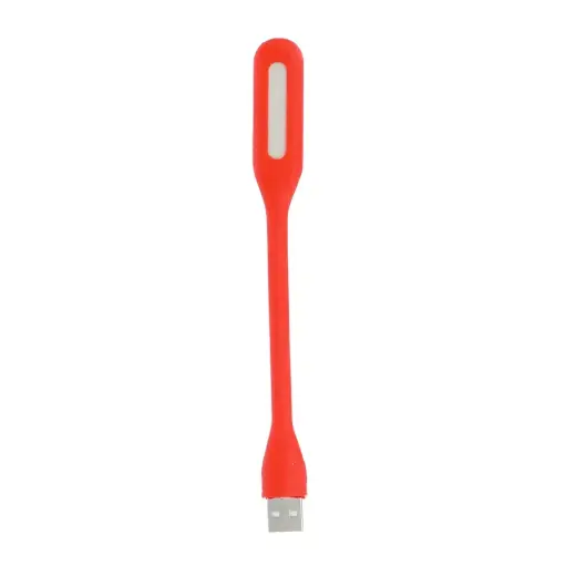 Mini LED Lamp Silicone USB Red Foto 2