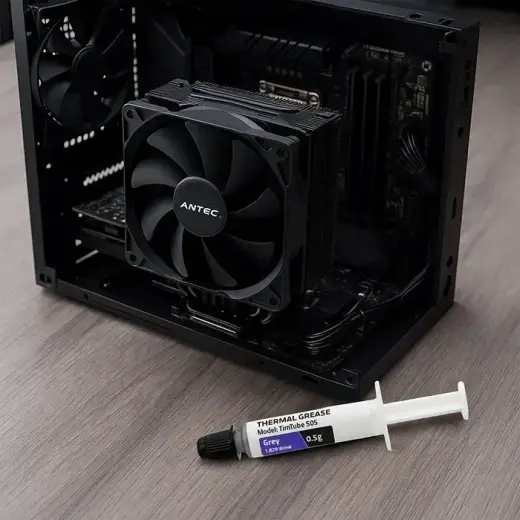 Qoltec Thermal grease TIM TUBE S05 | 1.829 W/m-K | 0.5g | Grey Фото num