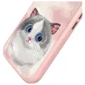 Nimmy Big Eyed Pet 2.0 Cat phone case for iPhone 16 pink Photo