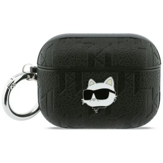 Case Karl Lagerfeld Monogram Choupette   Head for AirPods Pro 3 black