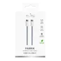 Puro Fabrik data transfer and charging cable | USB-C to USB-C | 60W | 1.5m | blue Photo