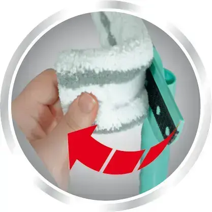 LEIFHEIT Logu birste ar teleskopisku kātu 100–155cm Classic Window Cleaner Foto 4