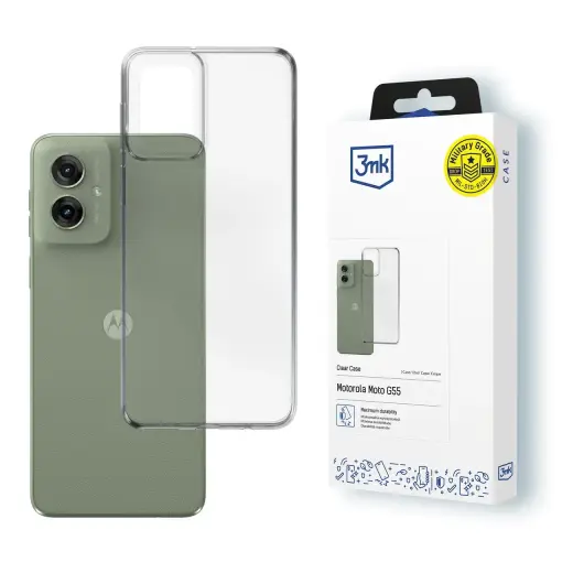 3MK Clear Case Motorola Moto G55 5G