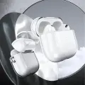 USAMS Etui ochronne do AirPods 3 przezroczysty czarny|tranparent black BH740AP02 (US-BH740) Foto 2