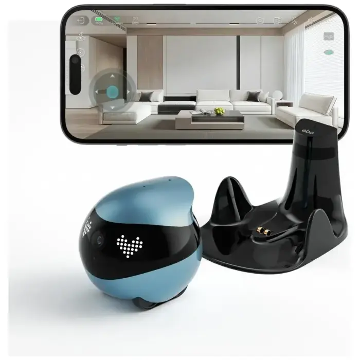 Intelligent companion robot ENABOT   EBO Air2 blue Фото num