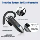 Blavec Bluetooth Headset Adventure 5 Multipoint (BHAD5-B) black Foto 3